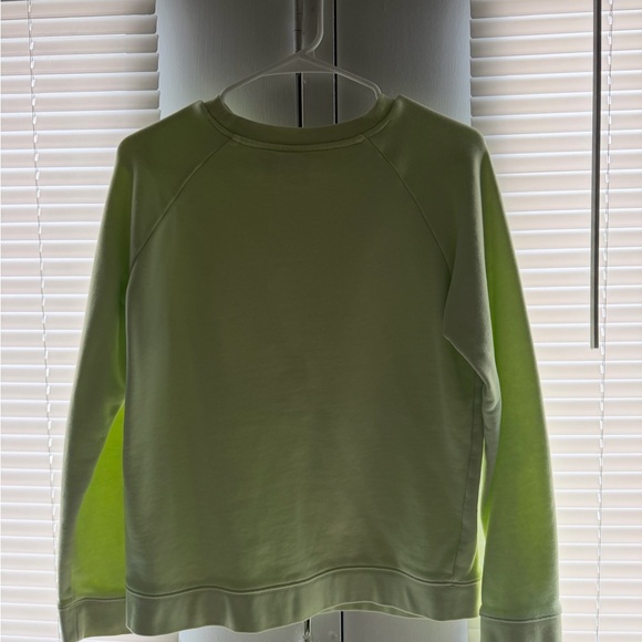 Adidas Women's Light Yellow Crew Neck Sweater - Picture 2 of 3